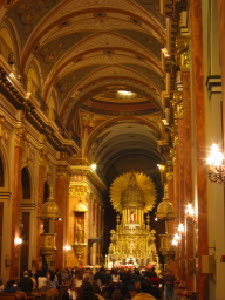 Intérieur de la cathédrale de Salta